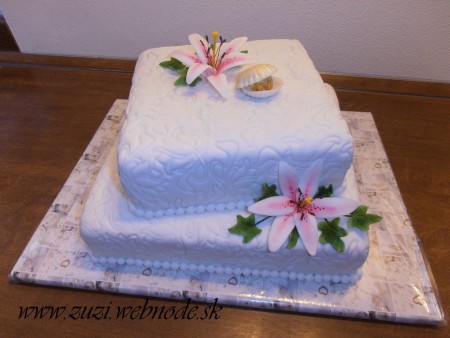 Svadobná s ľaliami